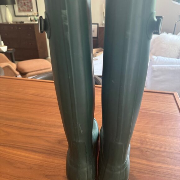 HUNTER Rain Boots - Tall in Forest Green - Picture 7 of 7